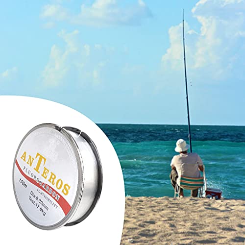 T TOOYFUL de Pesca de Fluorcarbono de Alongamento para de, 0,5 77 lb