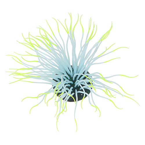 balacoo Artificiales para Fish Tank Decoration Aquatic Water Grass Decor Fish Aquarium Decoration Sea Urchin Fish Tank Landscaping Sea Anemone Ornament Fish Tank Plants Decorations Coral