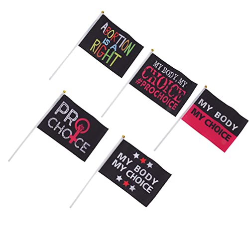 Alomejor Bandiera dei Diritti delle Donne, Bandiera del Femminismo in Poliestere con Pennone per Cortile Esterno (A)