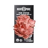 North Spore Organic Pink Oyster Mushroom Grow Kit, 4 lbs
