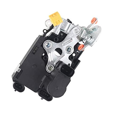WMPHE Compatible with Door Latch Lock Actuator Cadillac Escalade 2003-2006 Chevrolet Avalanche Silverado OE# 931-318 15053681 - Power Door Lock Actuator Front Left Driver Side Cover