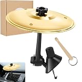 Musfunny Auto Schlagzeug Car Cymbal: Mini Crash Becken Mit Drumsticks
