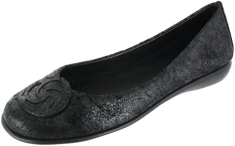 The FLEXX womens Bon Bon ballet flats, Black Batik, 10 US