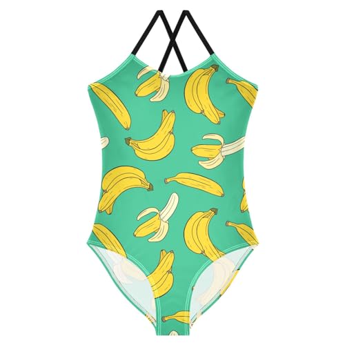 Image of CaTaKu Girls Swimsuits One Piece Bathing Suits Toddler Summer Beach Swimsuits Girls Swimwear 2-8 Years