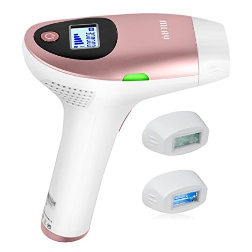 IPL Hair Removal System , MLAY T3 Face and Body Permanent Painless Hair Removal Device , 300000 Flashes Professional Light Epilator For Hair Removal+Skin Rejuvenation+Acne Clearance (HR+SR+AC)