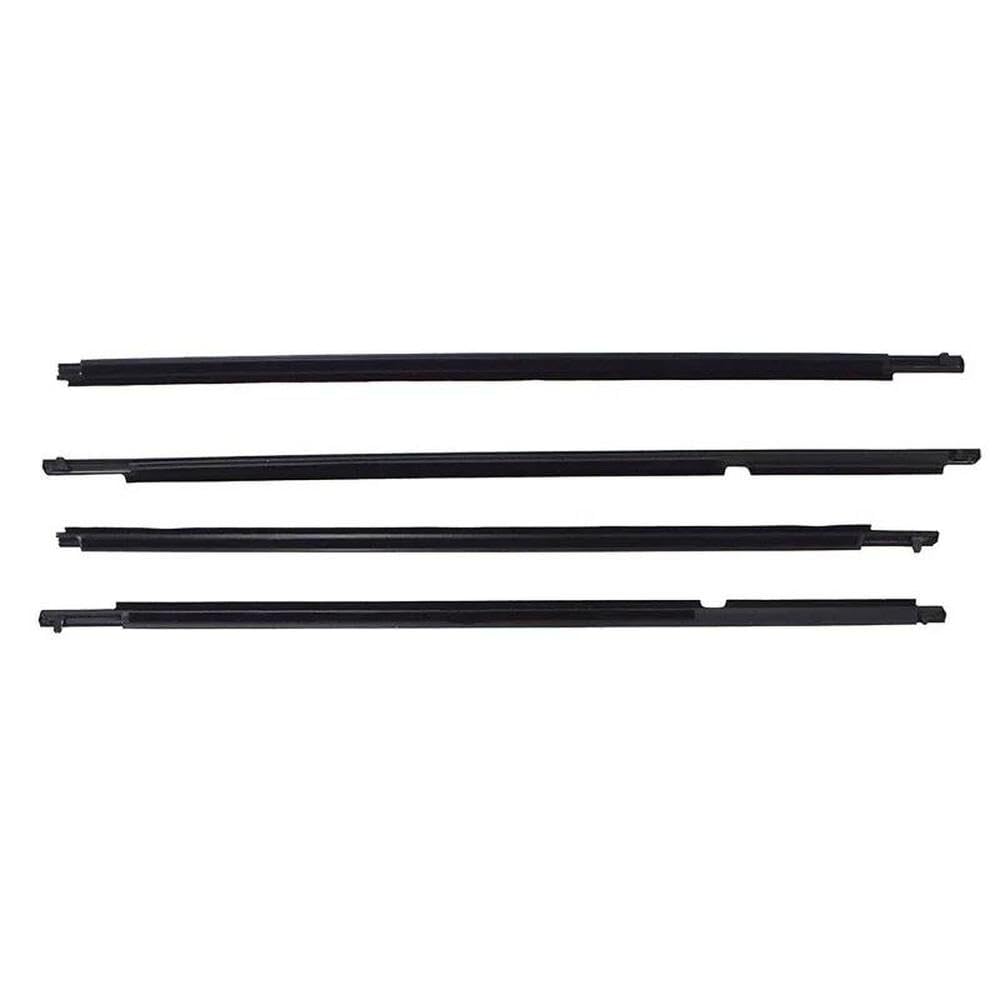 Bgdolpbu One Color Spare Parts 4Pcs Car Door Window Glass Sealed Strip Side Window Wheatherstrip For Toyota Highlander 2008-2010