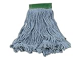 Rubbermaid FGD25206BL00 Super Stitch Blend Mop, Größe M, Blau