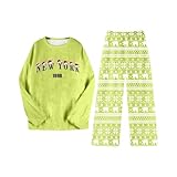 QJDFLL Leggings Damen Set Strickjacken Pullover Winter warm für Herren XXXXL sexy röcke Sex Hosen Jeans Stretch Sport Jogginghose Jeanshosen Outdoor Sommer Activewear weiße(Grün,S)