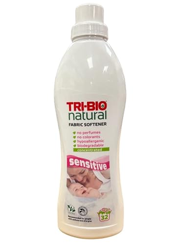Tri-Bio Natural Concentrated Fabric Softener Sensitive 940Ml