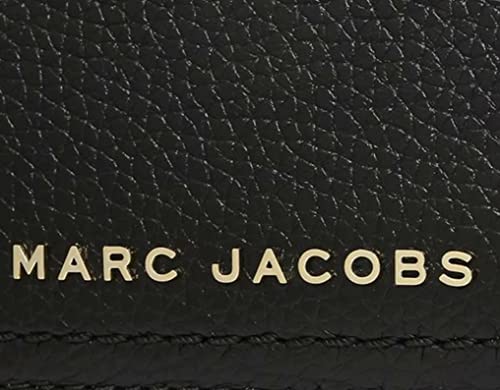 Marc Jacobs M0016972 Black/Gold Hardware Groove Top Zip Women's Wallet #TOP5