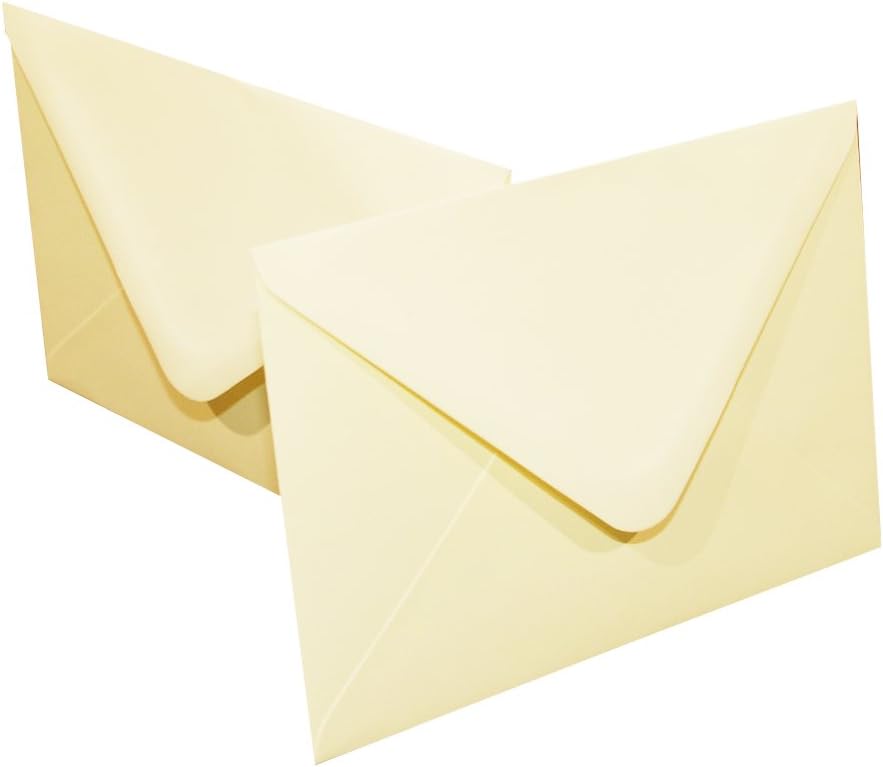 Craft UK 604A C6 1000 Envelopes - Ivory
