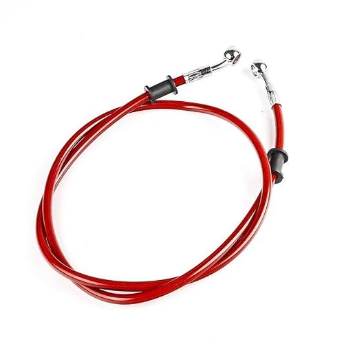 Ksxzw Black- Silver Motorbike Part Motorcycle 1.2M Brake Hose Hydraulic Line Cable 10Mm Pipe Braided Oil