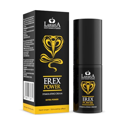 INTIMATELINE | Erex Power – Stimulierende und energetisierende Creme zur Verbesserung der Peniserektion, reaktiviert die Durchblutung, 30 ml