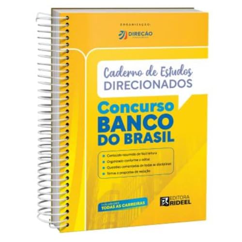 Caderno de estudos direcionados ”“ concurso banco do Brasil