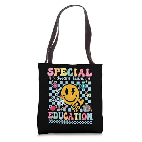 Retro Special Education Squad Dream Team SPED Teacher Kids Tote Bag