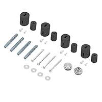 ECD Germany Set Di Connessione Centrale Con Termostato Per Radiatori Bianco Universale Set Di Collegamento Blocco Rubinetto Valvola Multiblock 20490360 - Foto 9