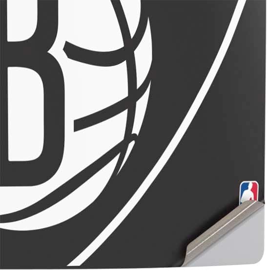 Skinit Decal Gaming Skin Compatible with PS5 Pro Console - Officially Licensed NBA Brooklyn Nets Large Logo Design