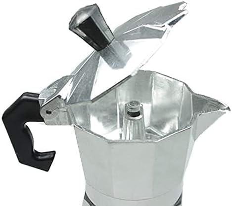 ZAZRA® Italian Espresso Stove Top Coffee Maker Espresso Cups Continental Percolator Pot, Camping, Caravan, Brewing Rich Coffee Moka Pot (2 Cups / 100ml) - Image 4