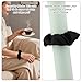 Yoga Mat Scrunchie,Satin Elastic Strap Band Fits All Standard Yoga Mats Holder Accessories(Not Suitable for Overly Thick Mats)