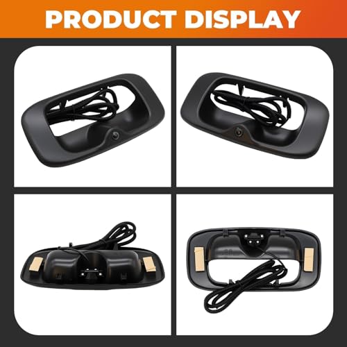 Aspaton 1916102 Tailgate Handle Backup Camera Compatible with 1999-2006 Silverado/Sierra 1500 2500 3500 HD Pickups Reversing Rear View Park Assist Camera W/12V Power Cable 15046512 15228539 by Aspaton - Image 8