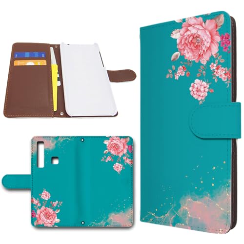 Galaxy A9 (2018) �݊� �P�[�X �蒠�^ �X�}�z�P�[�X ���U�[�� �J�o�[ �J���������� �a�� �ԕ� ���O [�f�U�C��C/�~���g �O���[��] �M�����N�V�[ �G�[ �i�C�� �g�����h�Q�[�g dc-1823