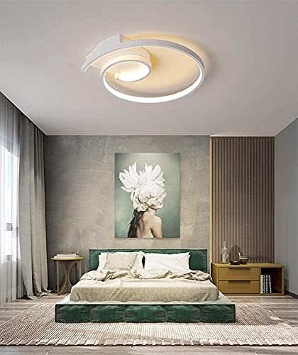 Plafonnier LED moderne salon et chambre : éclairage intérieur dimmable - 3