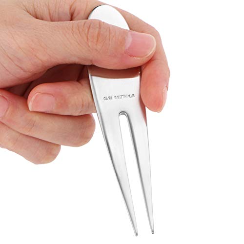 Stainless Steel Cake Dessert Salad Appetizer Fork Kitchen Utensils for Parties Weddings (1pcs)