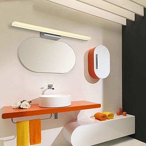 Lampe miroir salle de bain LED étanche anti-buée pour meuble coiffeuse et commode