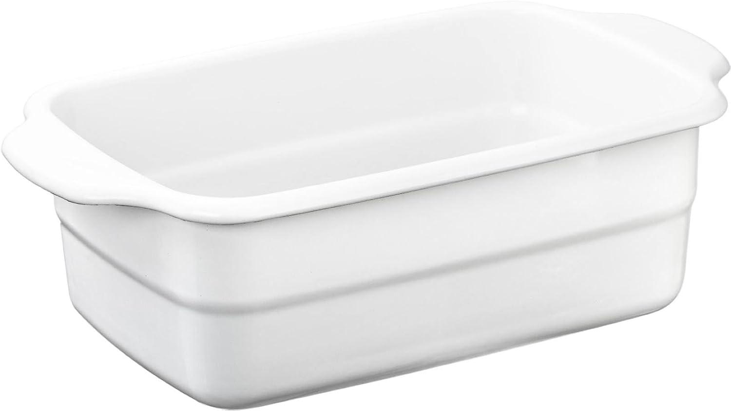 Takagi Metal HT-KWW Enameled Tempura Pot, Square, White