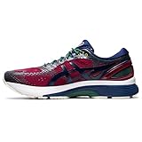 Zapatillas para correr ASICS Gel-Nimbus 21 - Zapatillas de correr para hombre, Copo de Chili / Blue Expanse, 39.5 EU