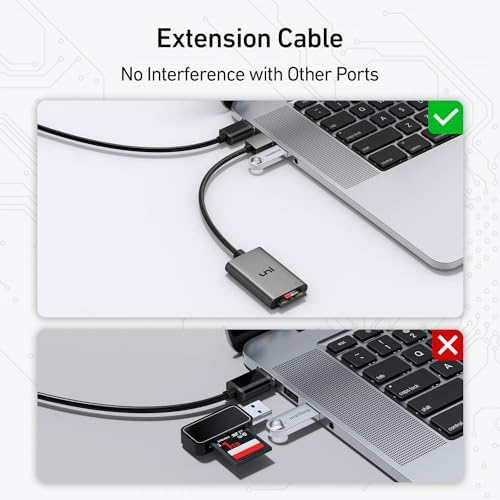 uni SD Card Reader, High-Speed USB 3.0 to Micro SD Card Adapter for Laptop - 4