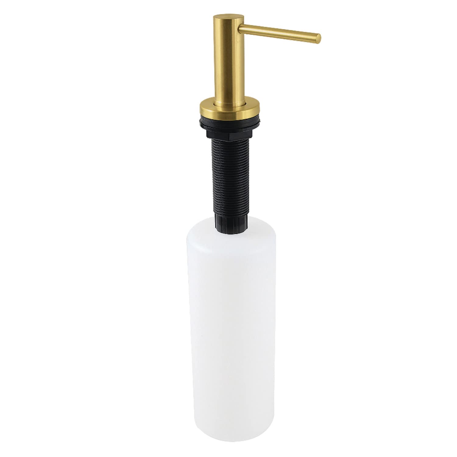 Dispensador de jabón para cocina Elinvar en latón cepillado decorativo