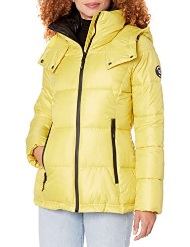 Doudoune Puffer Jacket Femme Kenneth Cole New York à zip horizontal