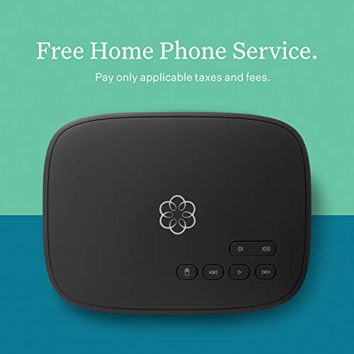 Ooma Dp1-T Wireless Business Desk Phone. Connects Wirelessly To Ooma Telo Base Station. Works With Ooma Telo Voip Free Internet Home Phone Service,Black #TOP3