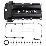 MILIPARTS Right Side Aluminum Valve Cover Compatible with 2002-2008 Jaguar S-Type 3.0L with Gasket, Bolts Replace C2S48786 XR853512 C2S44849