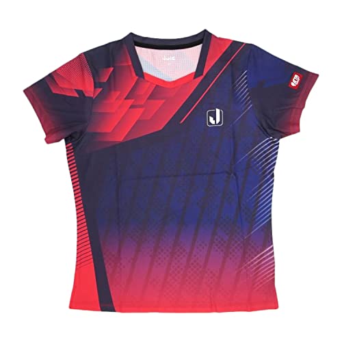 卓球 ゲームシャツ レイズ レディース 5649 ルビーレッド M