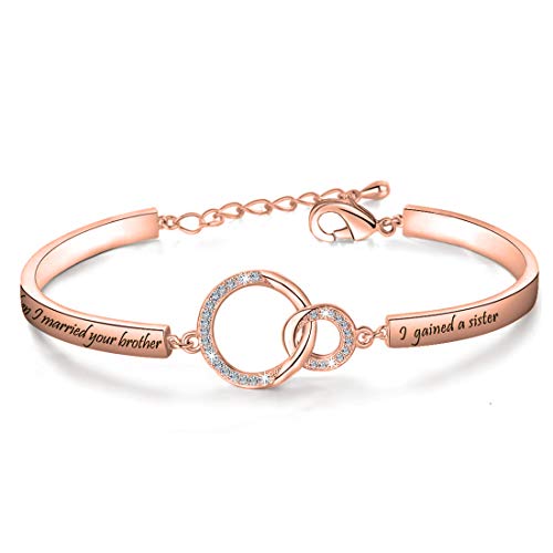 Bracelet Sister of the Groom : le bijou idéal pour célébrer votre nouvelle sœur avec élégance