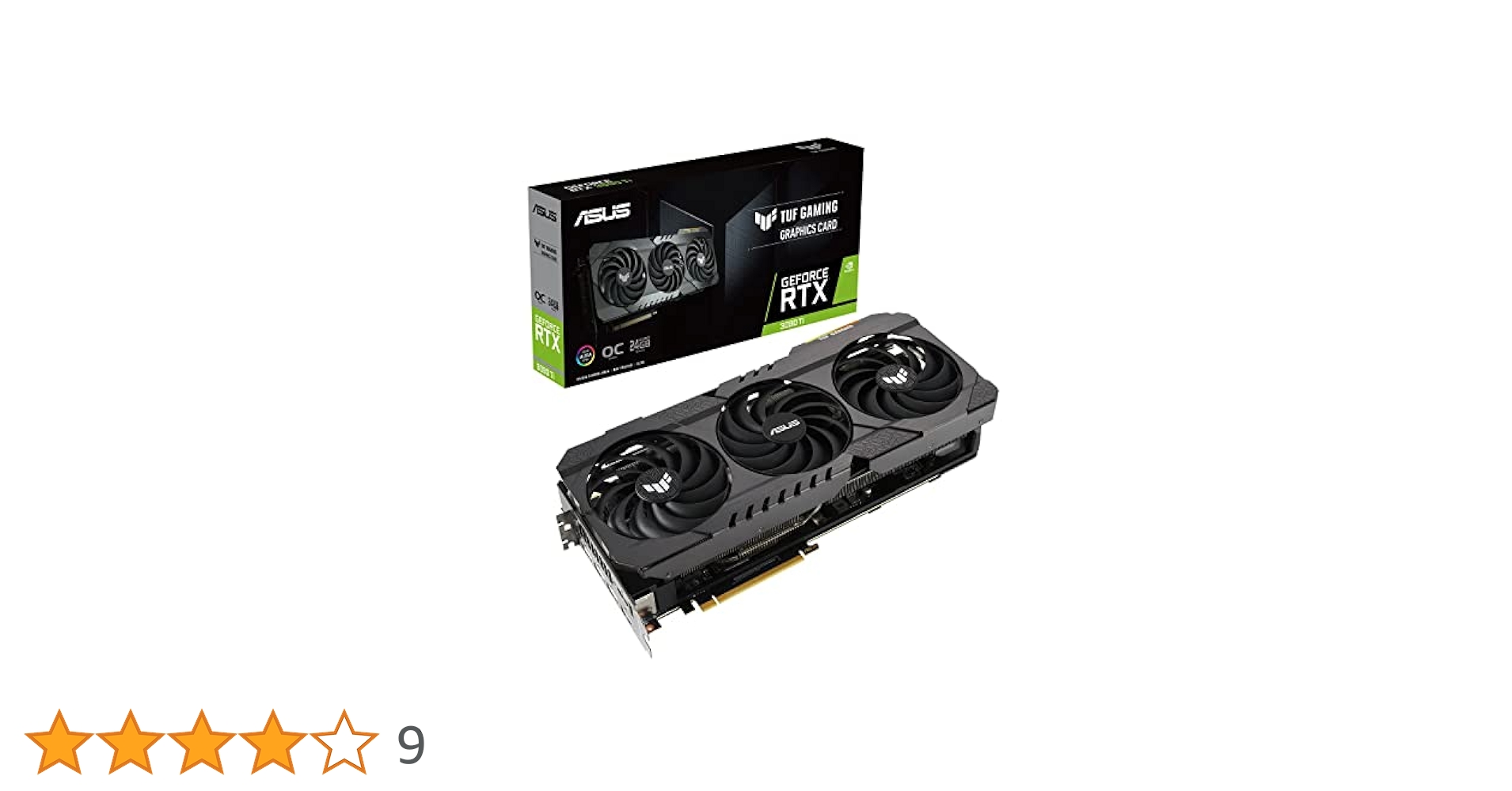 グラフィックボード・グラボ・ビデオカード ASUS TUF Gaming GeForce RTX 3090 24GB ASUS TUF-RTX3090TI-O24G-GAMING GEFORCE RTX 3090 Ti 24GB 384