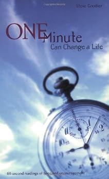 Paperback One Minute Can Change a Life: 60 Second Readings of Hope and Encouragement Book