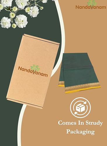 Image of Women's Chettinad Cotton Sarees | Handloom Saree with Blouse | Pure Cotton Sarees for Women Daily use and All Occasion Wear| Soft, Comfort Cotton Saree