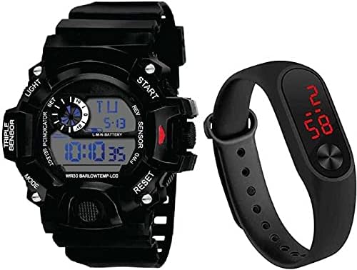 RPS FASHIONWITH DEVICE OF R Men s for Kids Women Men Couple Electronic Digital Sports Watch