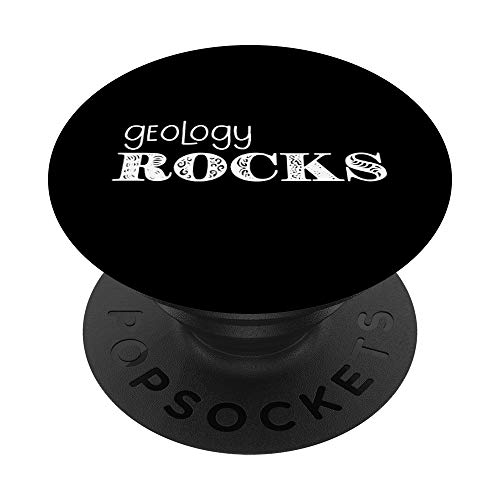 Geology Rocks Science Teacher Geologist Funny Humor PopSockets PopGrip Intercambiable