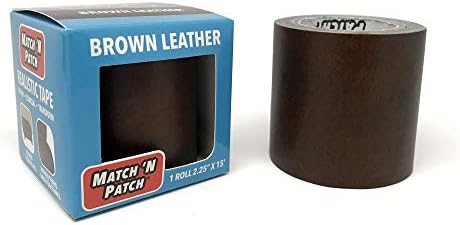 Match N Patch Realistic Brown Leather Repair Tape