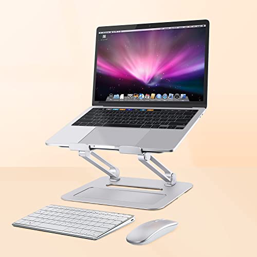 Laptop-Stand-TRUNIUM-Laptop-Holder-Multi-Angle-Stand-with-Heat-Vent-Adjustable-Laptop-Riser-for-Laptop-up-to-156-inches-Compatible-for-MacBook-ProAir-Surface-Laptop-and-so-on-Silver