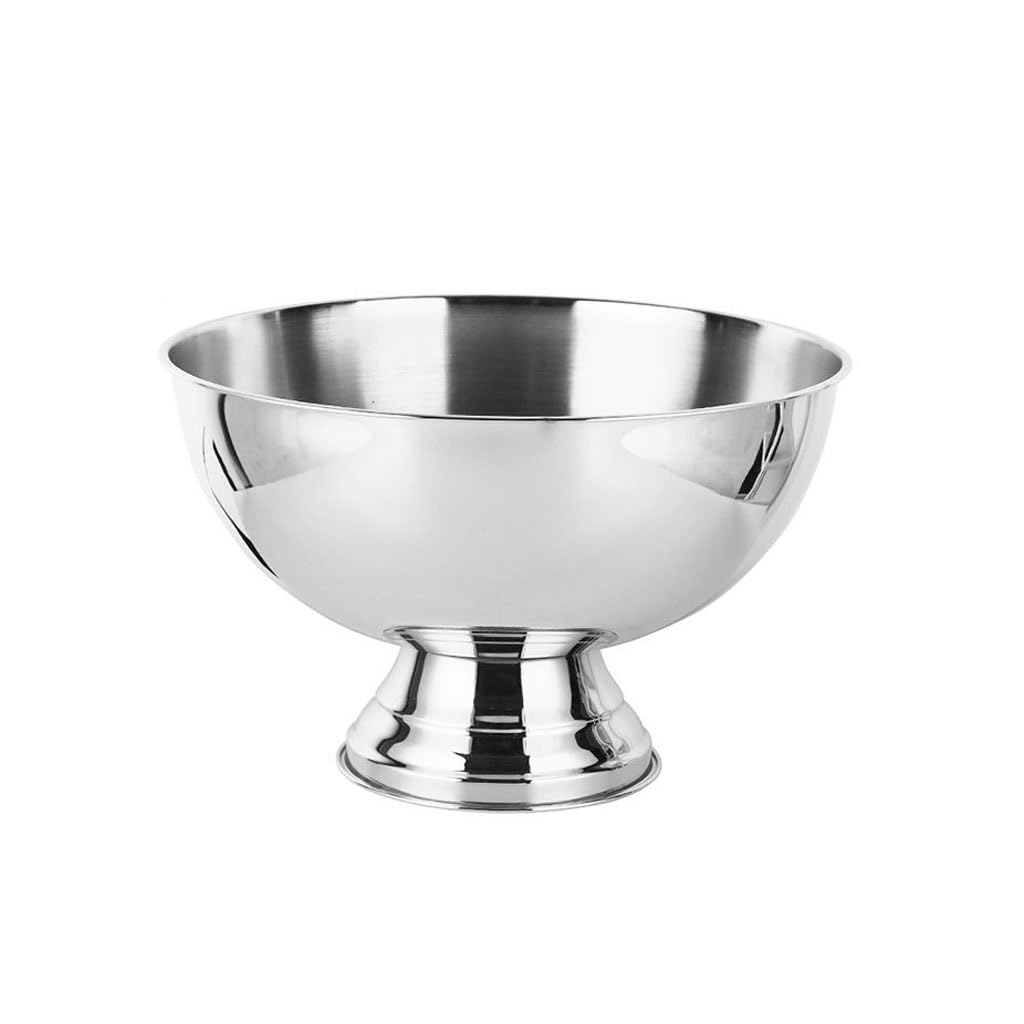Secchiello per Ghiaccio Bacino di champagne in metallo Secchiello for il ghiaccio Bar Grani di ghiaccio Bar Ktv refrigerato Birra Vino rosso Vino straniero Secchiello for il ghiaccio Refrigeratore per