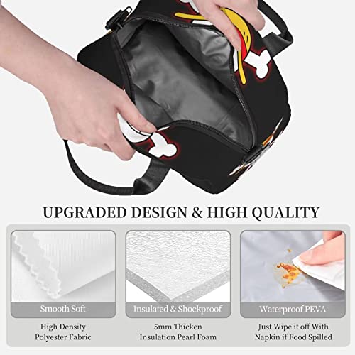 Lunch Box Kids,Insulated Lunch Bag Women Men Reusable Waterproof Lunch Tote Bag Anime Lunchbox For Office Workout Picnic Travel Tirp #TOP2