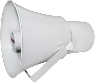 Lastvoice N-100 Okul Bahçesi Horn Hoparlör, 100 Watt, 16 Ohm, Beyaz, Kablolu