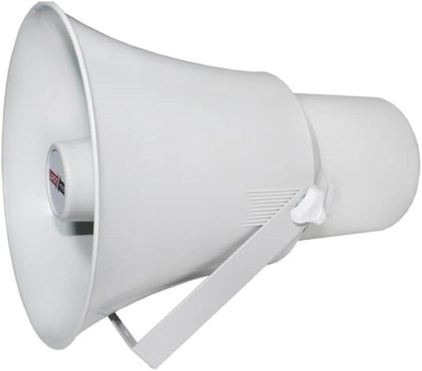 Lastvoice N-100 Okul Bahçesi Horn Hoparlör, 100 Watt, 16 Ohm, Beyaz, Kablolu