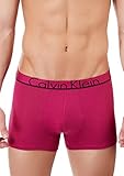 Calvin Klein Men's Underwear Id Cotton Trunk, Wild Pink, M