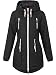 Produktbild Sublevel Damen Matilda Winter Jacke Parka Mantel Winterjacke gefüttert mit Kapuze 6 Farben XS-XL Dark Stone Grey L